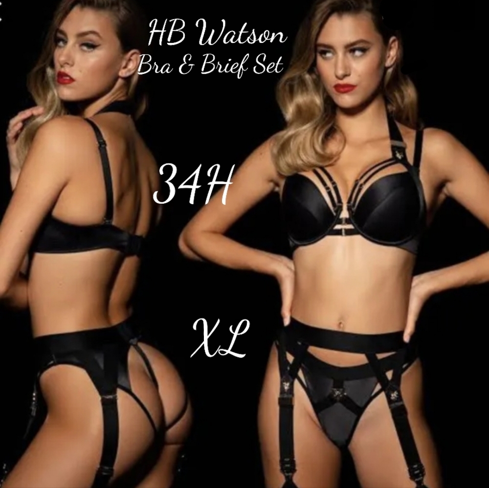Honey Birdette Watson Bra & Brief Set BNWT